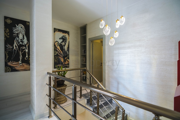 Шикарный садовый дуплекс 4+1 в районе Оба 