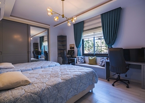 Шикарный садовый дуплекс 4+1 в районе Оба 