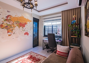 Шикарный садовый дуплекс 4+1 в районе Оба 