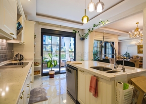 Шикарный садовый дуплекс 4+1 в районе Оба 