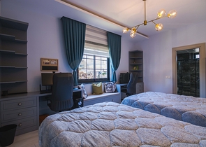 Шикарный садовый дуплекс 4+1 в районе Оба 