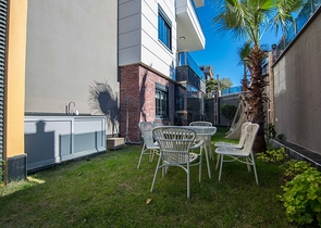 Шикарный садовый дуплекс 4+1 в районе Оба 