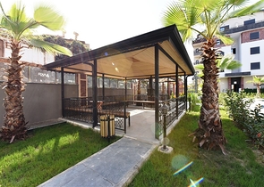 Шикарный садовый дуплекс 4+1 в районе Оба 