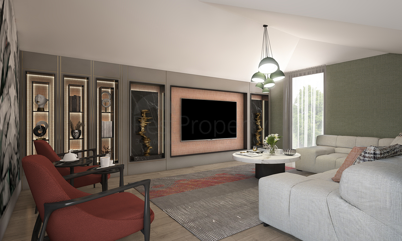 Вилловый комплекс планировкой 7+2 в районе Бейликдюзю 