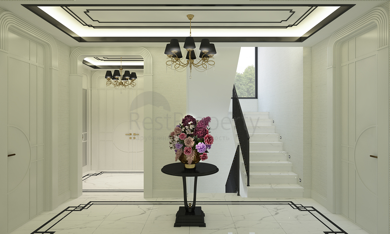 Вилловый комплекс планировкой 7+2 в районе Бейликдюзю 