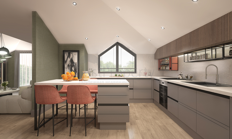 Вилловый комплекс планировкой 7+2 в районе Бейликдюзю 