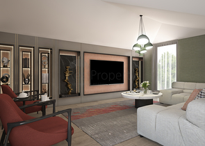 Вилловый комплекс планировкой 7+2 в районе Бейликдюзю 