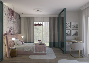 Вилловый комплекс планировкой 7+2 в районе Бейликдюзю 