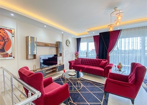 Cадовый дуплекс в Кестеле в 100 м от моря