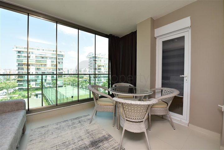 Двухкомнатная квартира с мебелью в районе Авсаллар