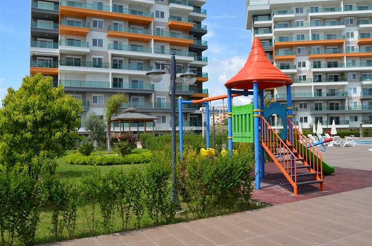 Двухкомнатная квартира с мебелью в районе Авсаллар