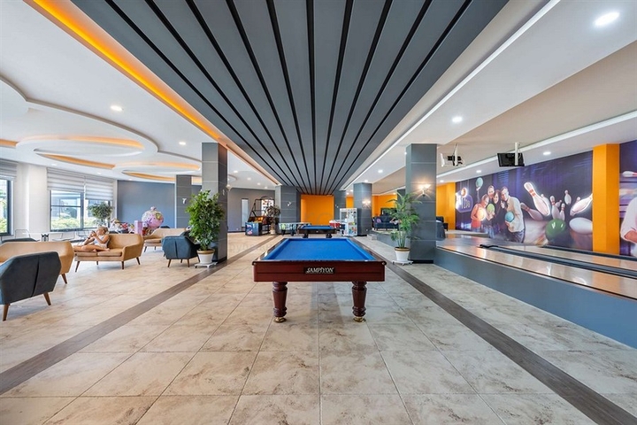 Двухкомнатная квартира с мебелью в районе Авсаллар