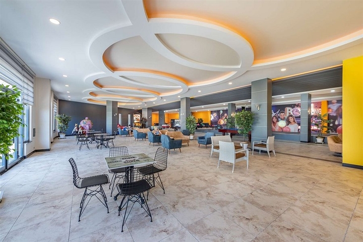 Двухкомнатная квартира с мебелью в районе Авсаллар