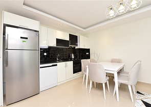 Двухкомнатная квартира с мебелью в районе Авсаллар