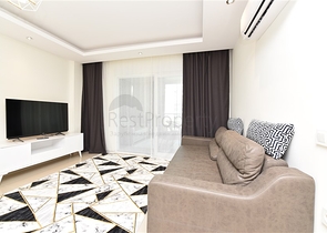 Двухкомнатная квартира с мебелью в районе Авсаллар