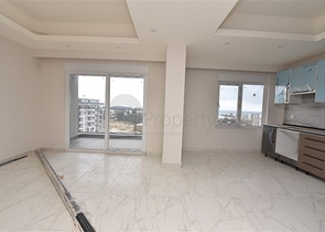 Пентхаус 3+1 с видом на море и горы в районе Авсаллар 