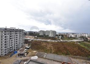 Пентхаус 3+1 с видом на море и горы в районе Авсаллар 