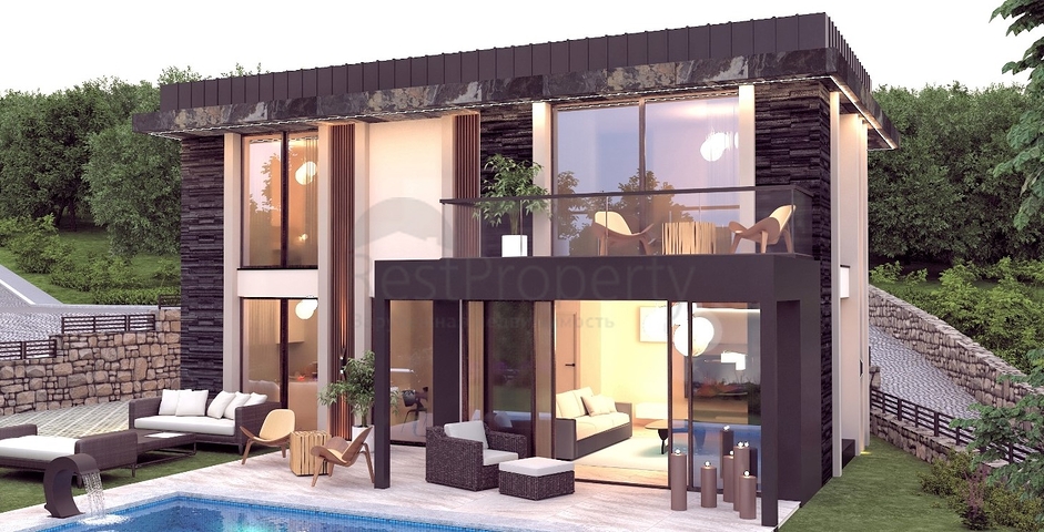 Виллы с Частным Бассейном с Видом На Море и На Зеленую Долину!