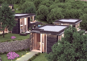 Виллы с Частным Бассейном с Видом На Море и На Зеленую Долину!