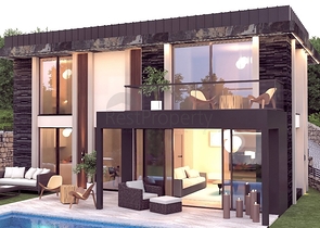 Виллы с Частным Бассейном с Видом На Море и На Зеленую Долину!