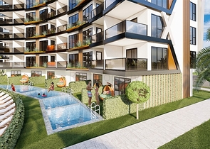 Новый проект отельного типа в районе Паяллар