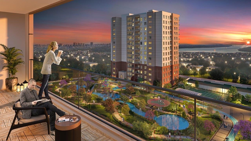 Проект семейной концепции в районе Авжылар