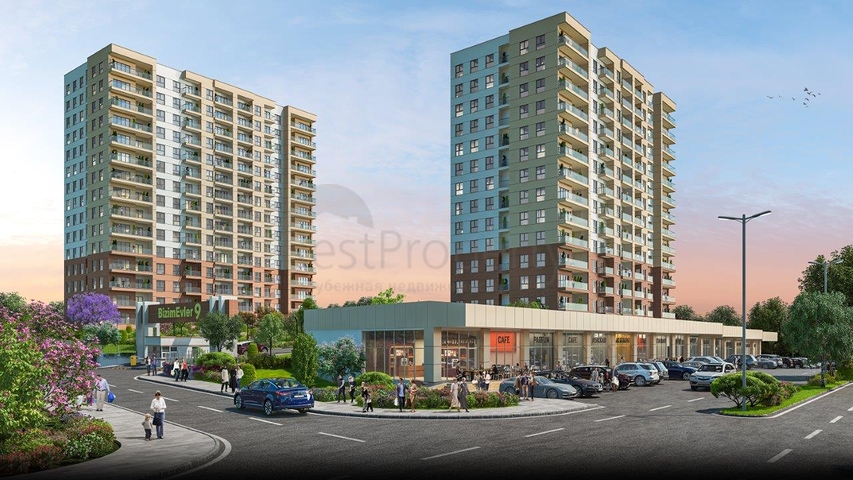 Проект семейной концепции в районе Авжылар