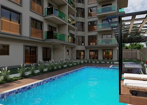 Небольшой уютный комплекс на стадии строительства в районе Паяллар