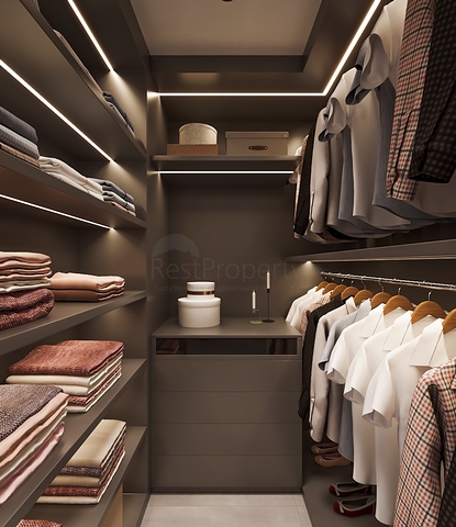 Роскошный проект вилл на стадии строительства в районе Ялыкавак 