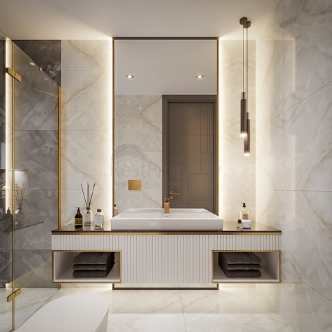 Роскошный проект вилл на стадии строительства в районе Ялыкавак 