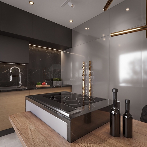 Роскошный проект вилл на стадии строительства в районе Ялыкавак 