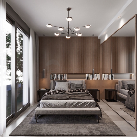 Роскошный проект вилл на стадии строительства в районе Ялыкавак 