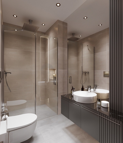 Роскошный проект вилл на стадии строительства в районе Ялыкавак 