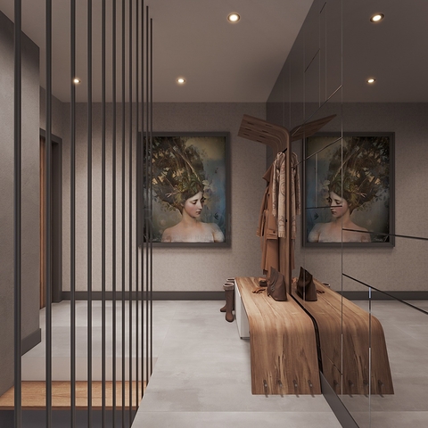 Роскошный проект вилл на стадии строительства в районе Ялыкавак 