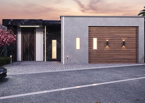 Роскошный проект вилл на стадии строительства в районе Ялыкавак 