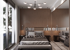 Роскошный проект вилл на стадии строительства в районе Ялыкавак 