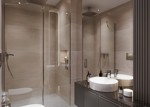 Роскошный проект вилл на стадии строительства в районе Ялыкавак 