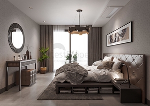 Роскошный проект вилл на стадии строительства в районе Ялыкавак 