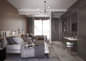 Роскошный проект вилл на стадии строительства в районе Ялыкавак 