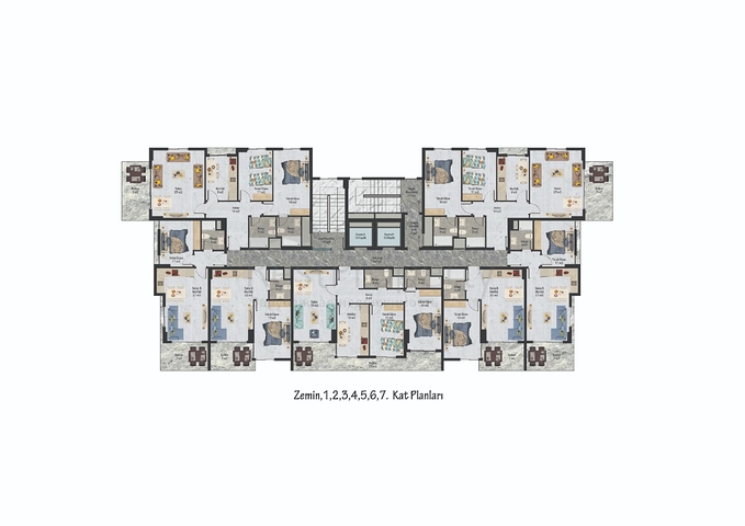 Инвестиционный проект в районе Авсаллар в 700 метрах от моря