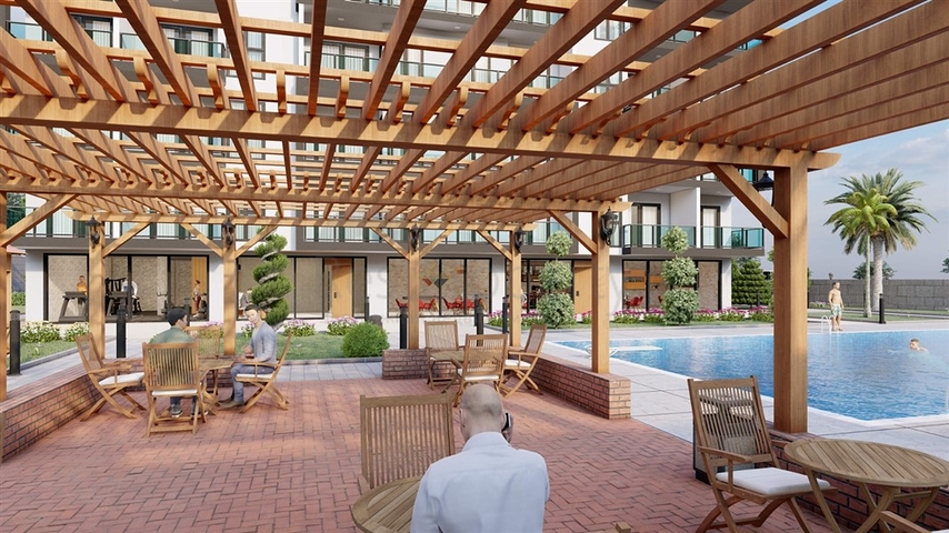 Инвестиционный проект в районе Авсаллар в 700 метрах от моря