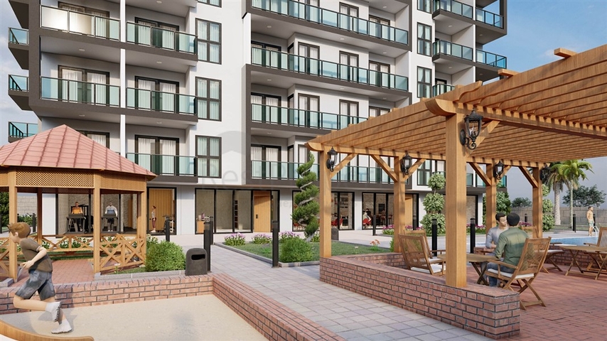 Инвестиционный проект в районе Авсаллар в 700 метрах от моря