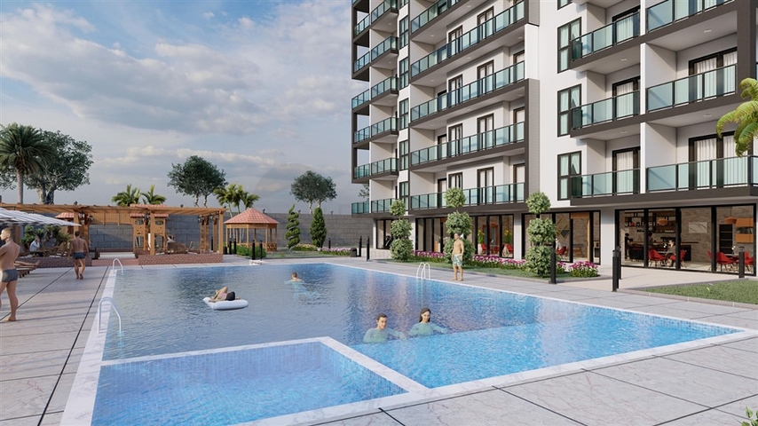 Инвестиционный проект в районе Авсаллар в 700 метрах от моря