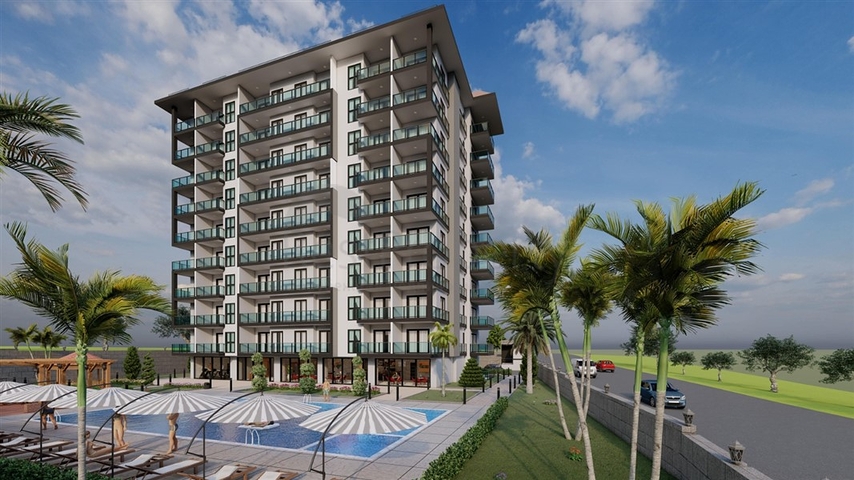 Инвестиционный проект в районе Авсаллар в 700 метрах от моря