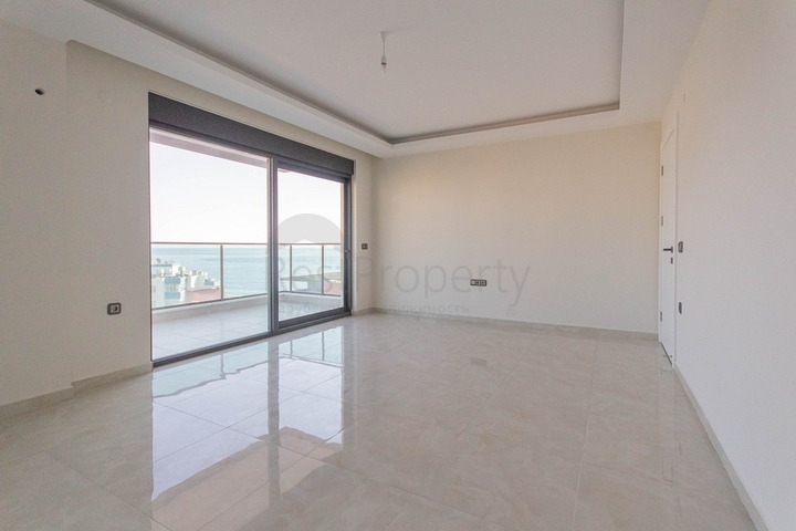 Апартаменты 2+1 на первой береговой в Махмутларе