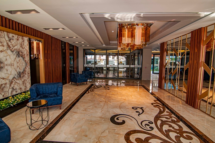 Апартаменты 2+1 на первой береговой в Махмутларе