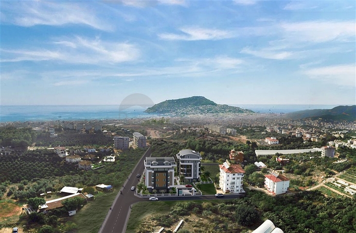 Комплекс на стадии строительства в районе Оба