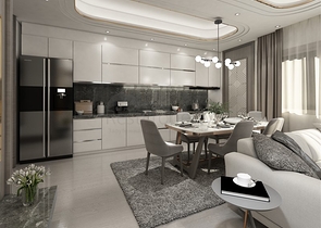 Комплекс на стадии строительства в районе Оба