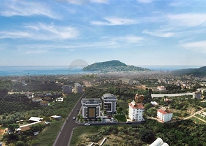 Комплекс на стадии строительства в районе Оба