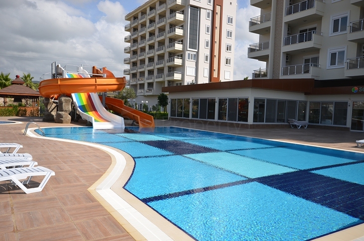 Квартира 2+1 с видом на море в районе Авсалар